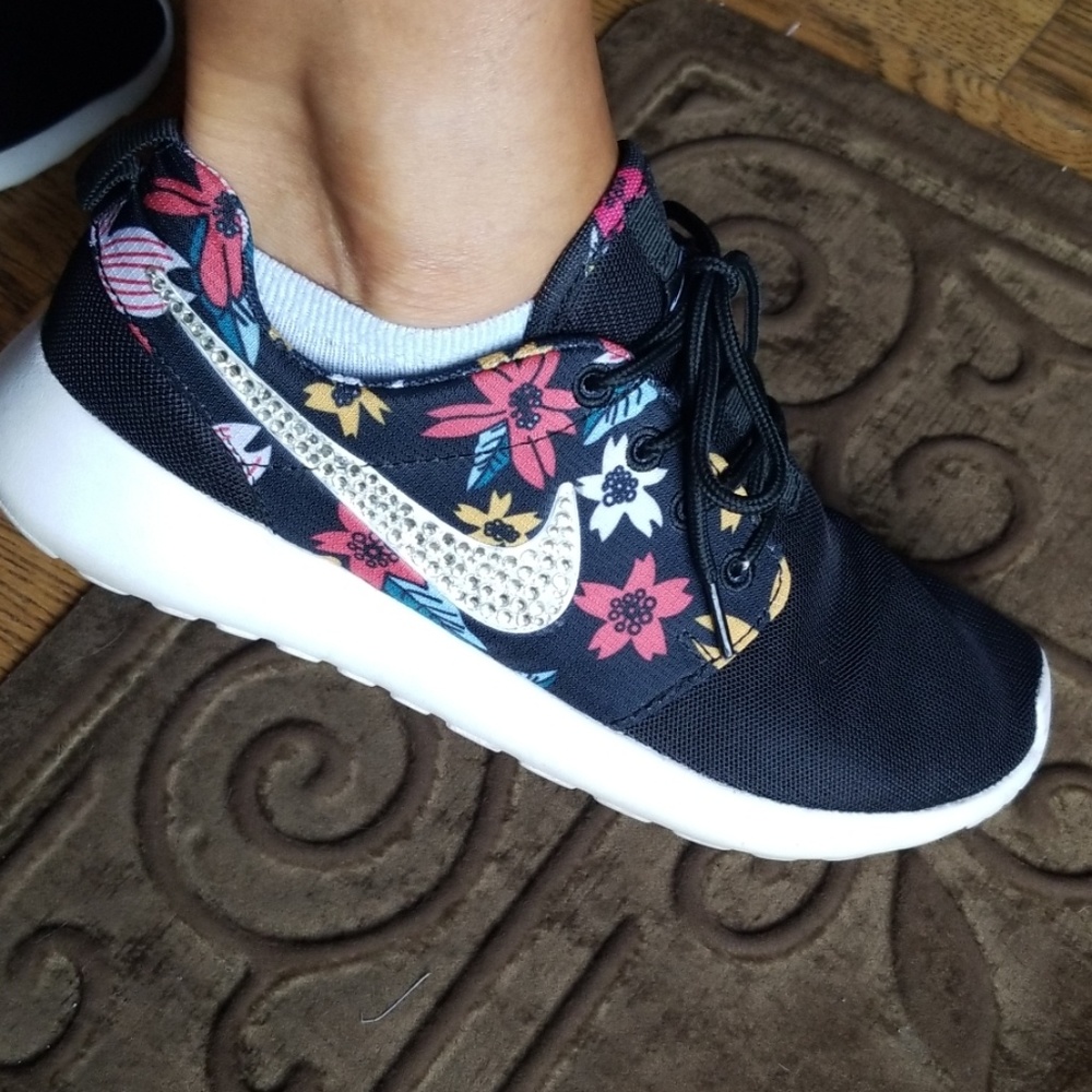 Nike with Swarovski crystal swoosh